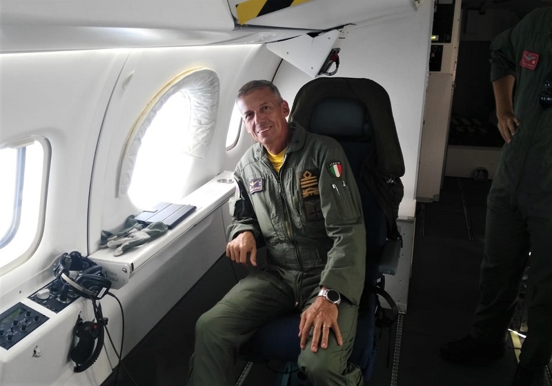 Missione di volo del Generale di Squadra Aerea Giovanni Fantuzzi a